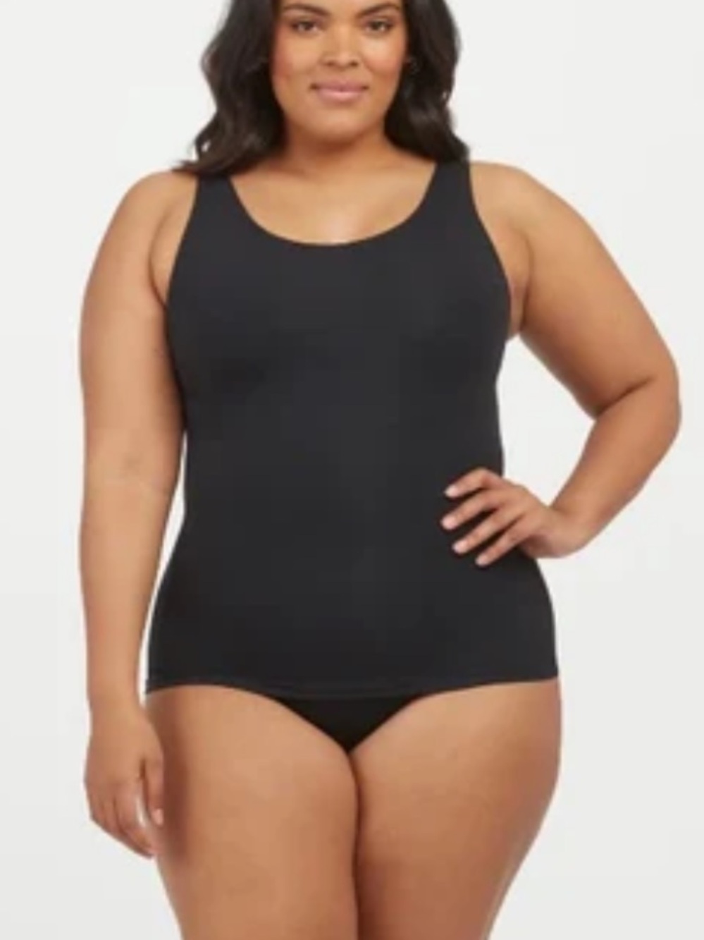 SPANX SUIT YOURSELF RIBBED TANK BODYSUIT